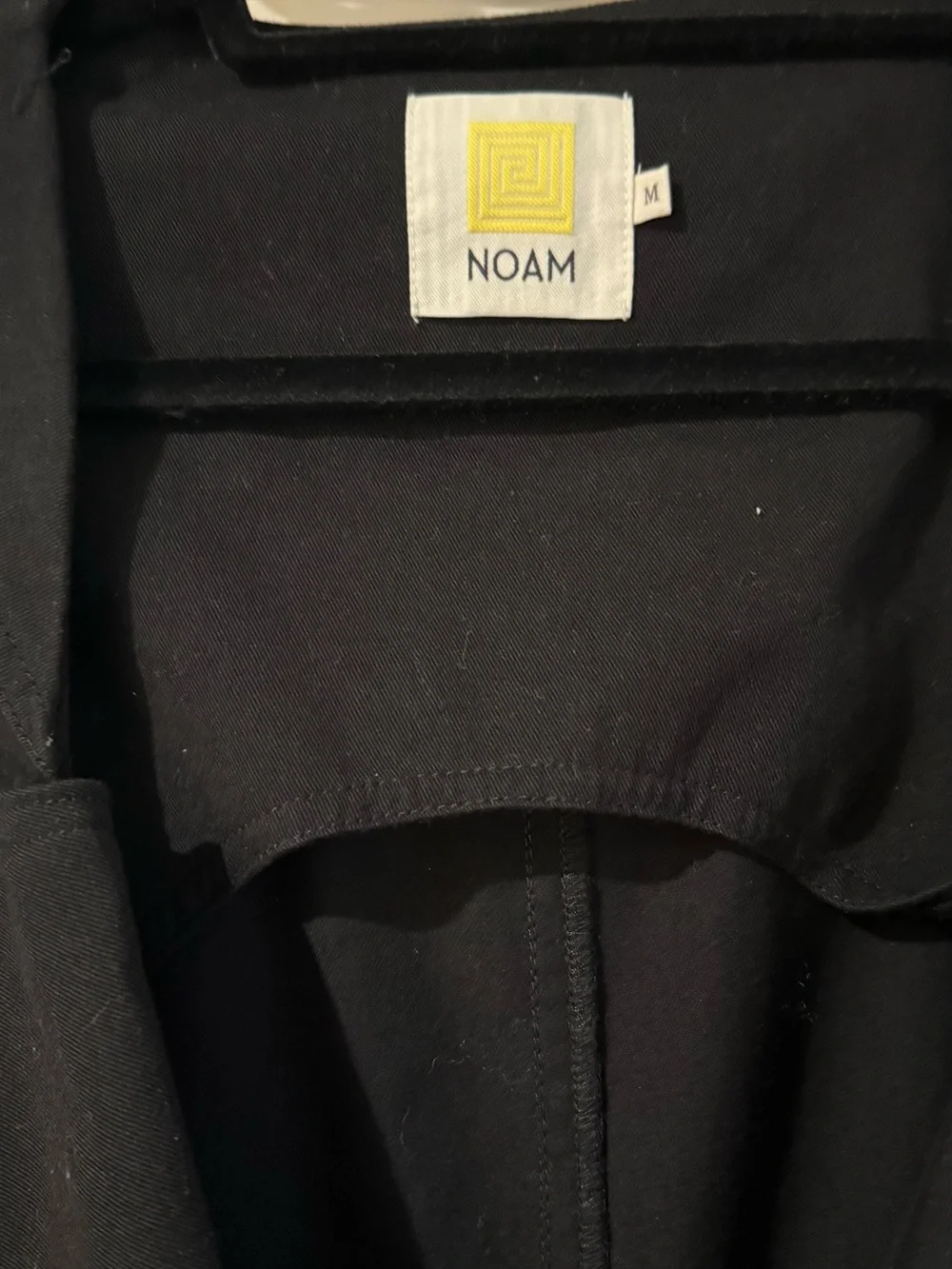 Black Blazer-Style Jumpsuit
